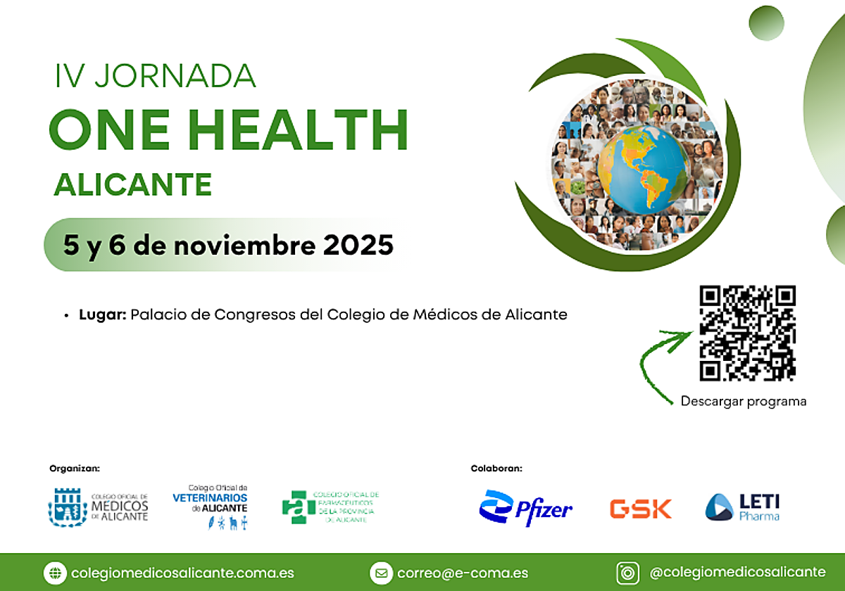 Cartel de la IV Jornada One Health.