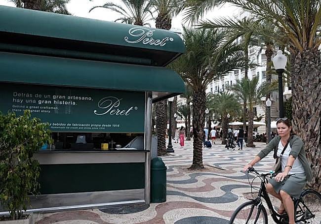 El Peret en la Explanada.