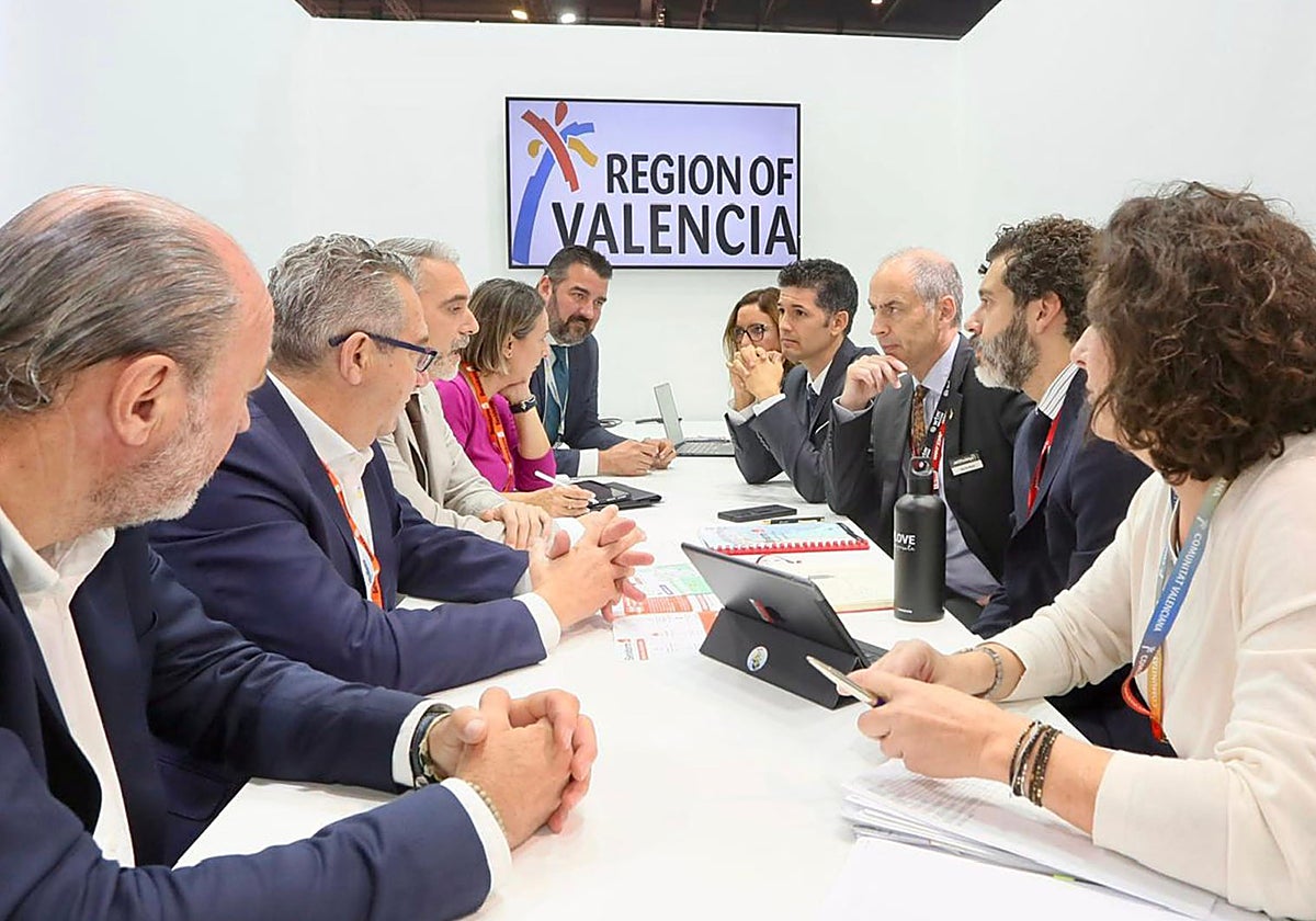 Imagen de una de las reuniones mantenidas durante la WTM de Londres