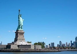 Estatua de la Libertad, en Nueva York.