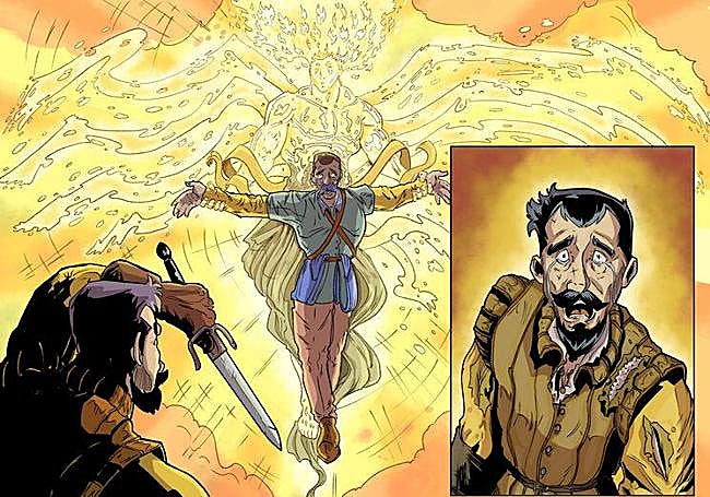 Viñetas de 'El manco de Lepanto'.