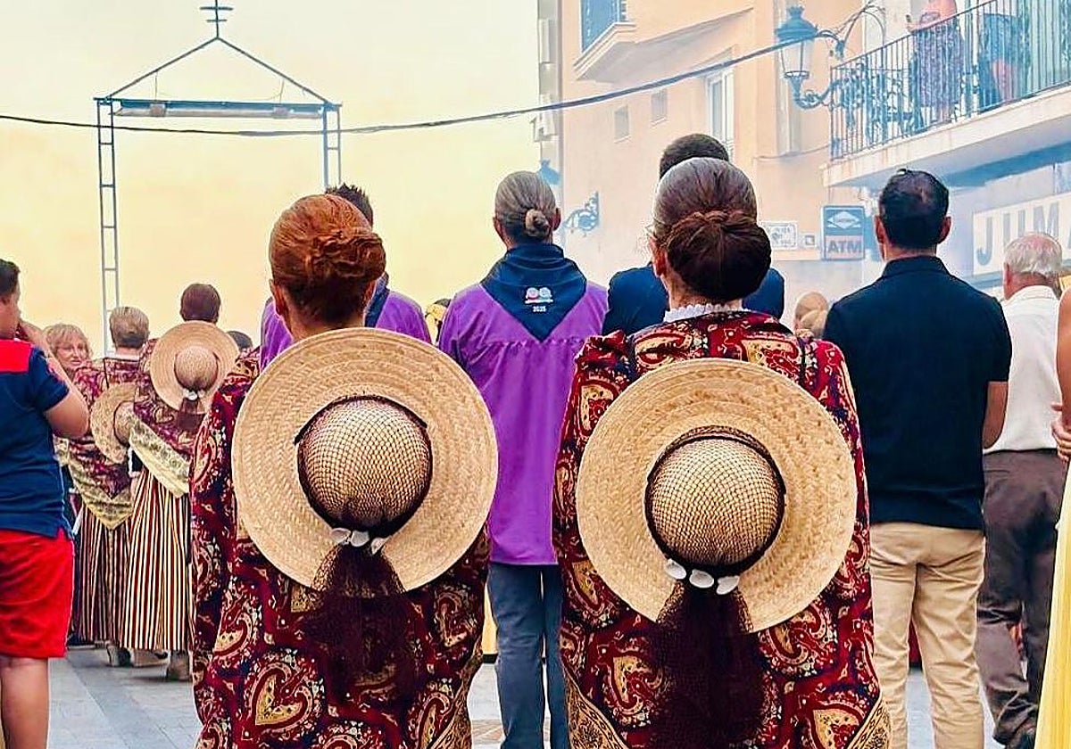 Imagen de un acto festero en Benidorm