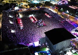 Celebración del Low Festival en Benidorm.