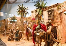 Uno de los belenes de Alicante en 2023.