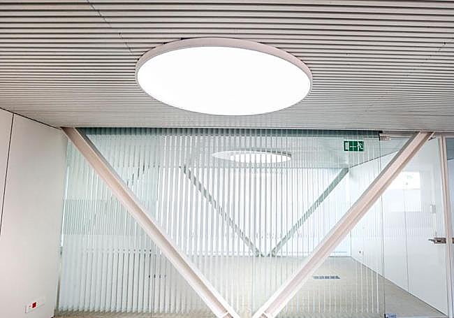 Una de las plantas del Centro 14 tras la reforma.