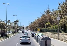 Cortes de luz en la avenida Costa Blanca.