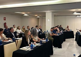 Una de las sesiones de la formación.