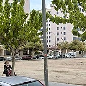 Solar del Pau 1 de Alicante donde irá vivienda protegida.