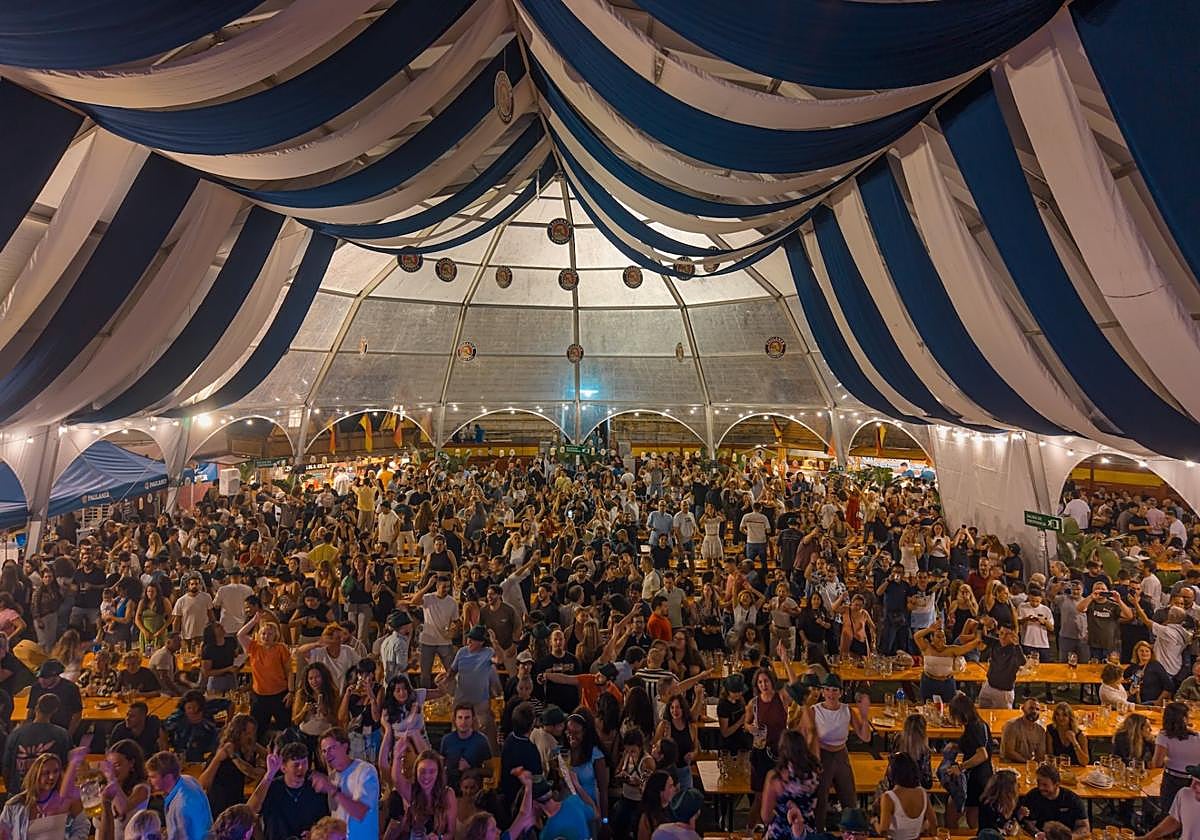 Oktoberfest at the Alicante bullring.