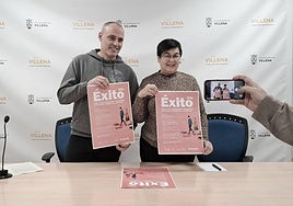 Paula García y Alejandro Juan presentan el II Encuentro Profesional 'Éxito', centrado en empleo e inclusión social.