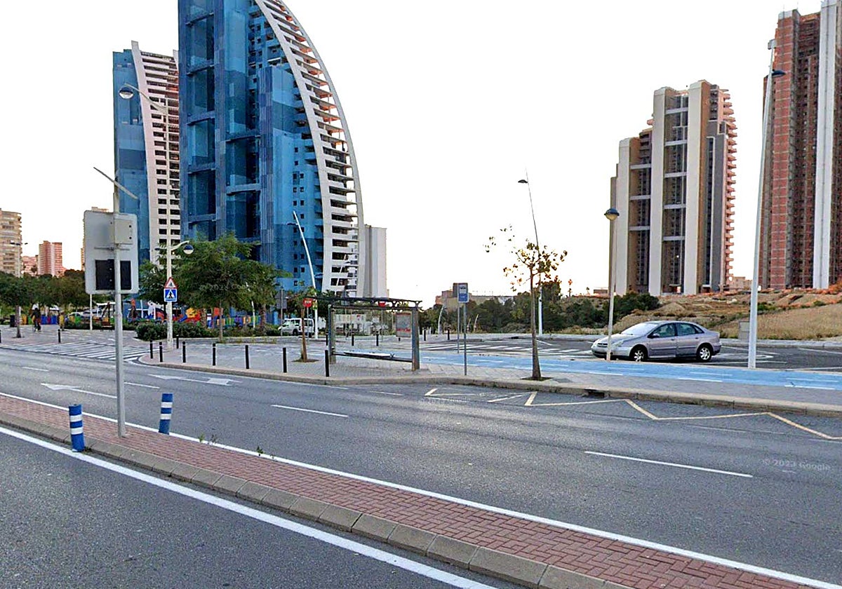 Imagen de la zona donde se desarrollarán las obras