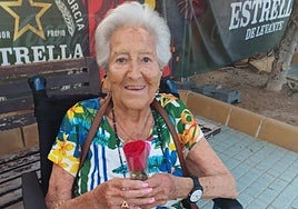 Carmen cumple cien años este sábado.