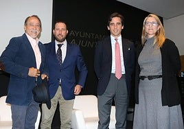 Luis Francisco Esplá, Salvador Ferrer, Juan Ortega y Mari Carmen de España