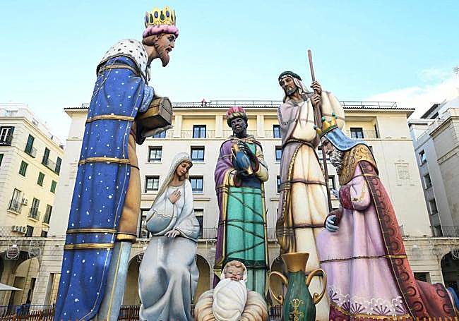 Belén gigante de Alicante.