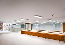 Planta baja del nuevo edificio de cristal del Centro 14.