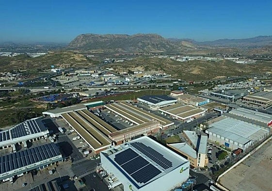 Imagen aérea de Mercalicante.