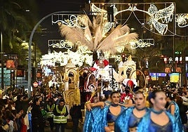 Cabalgata de Reyes de Alicante.