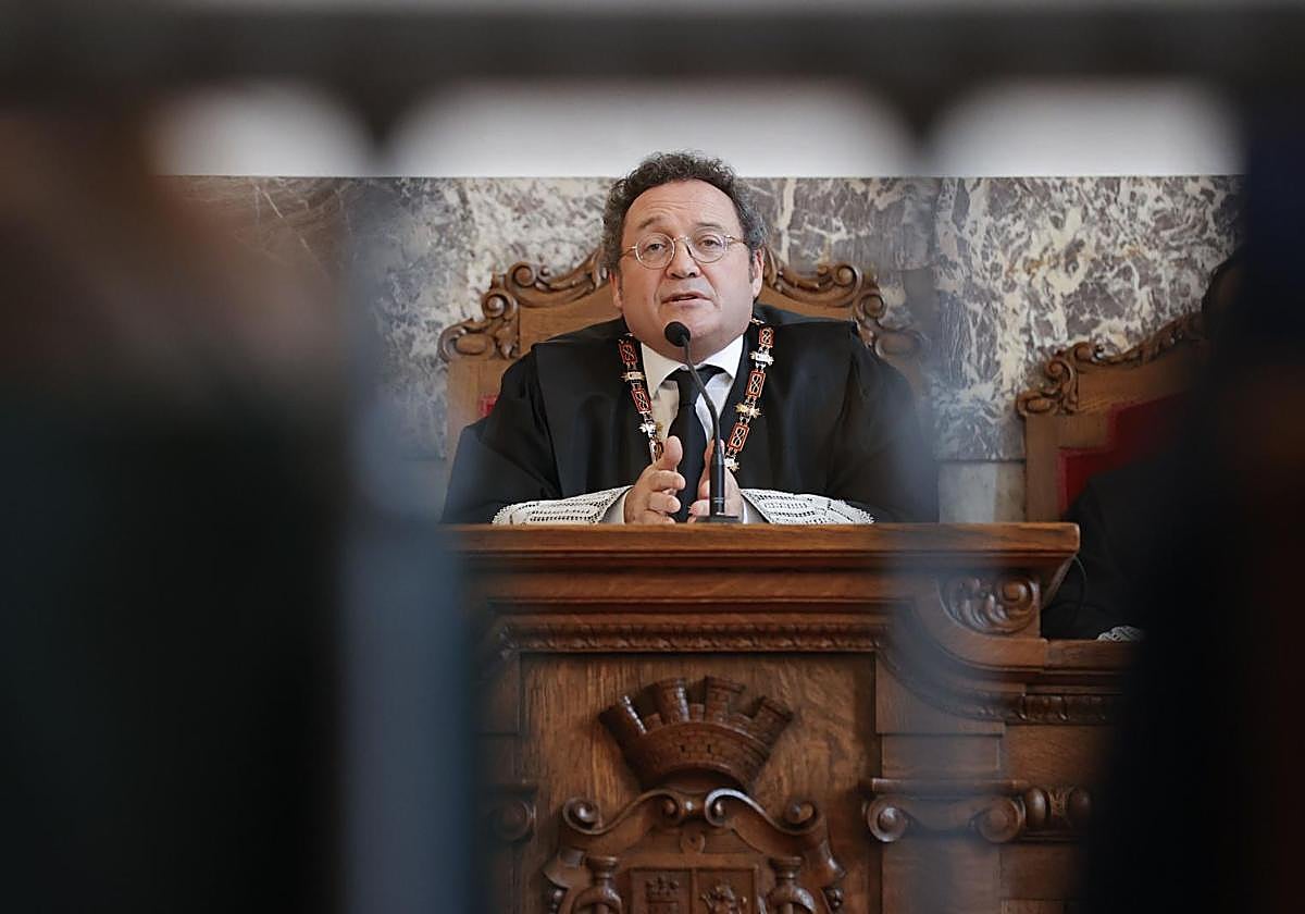 El fiscal general del Estado, Álvaro García Ortiz, durante el jucio.