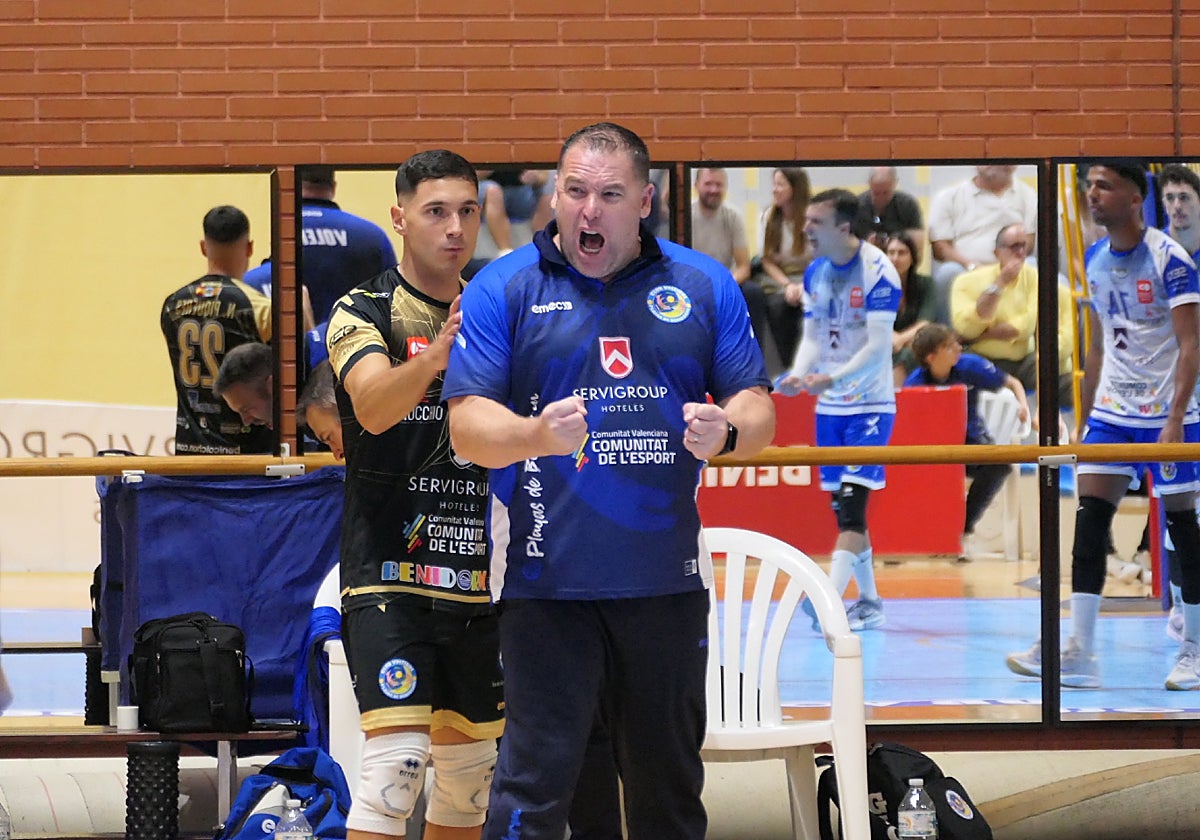 Adriano Lamb, entrenador del Servigroup Benidorm