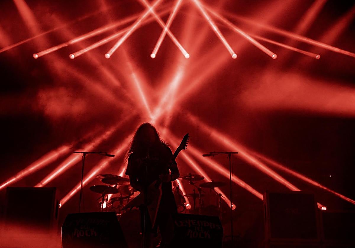 Concierto de rock, en imagen de archivo.