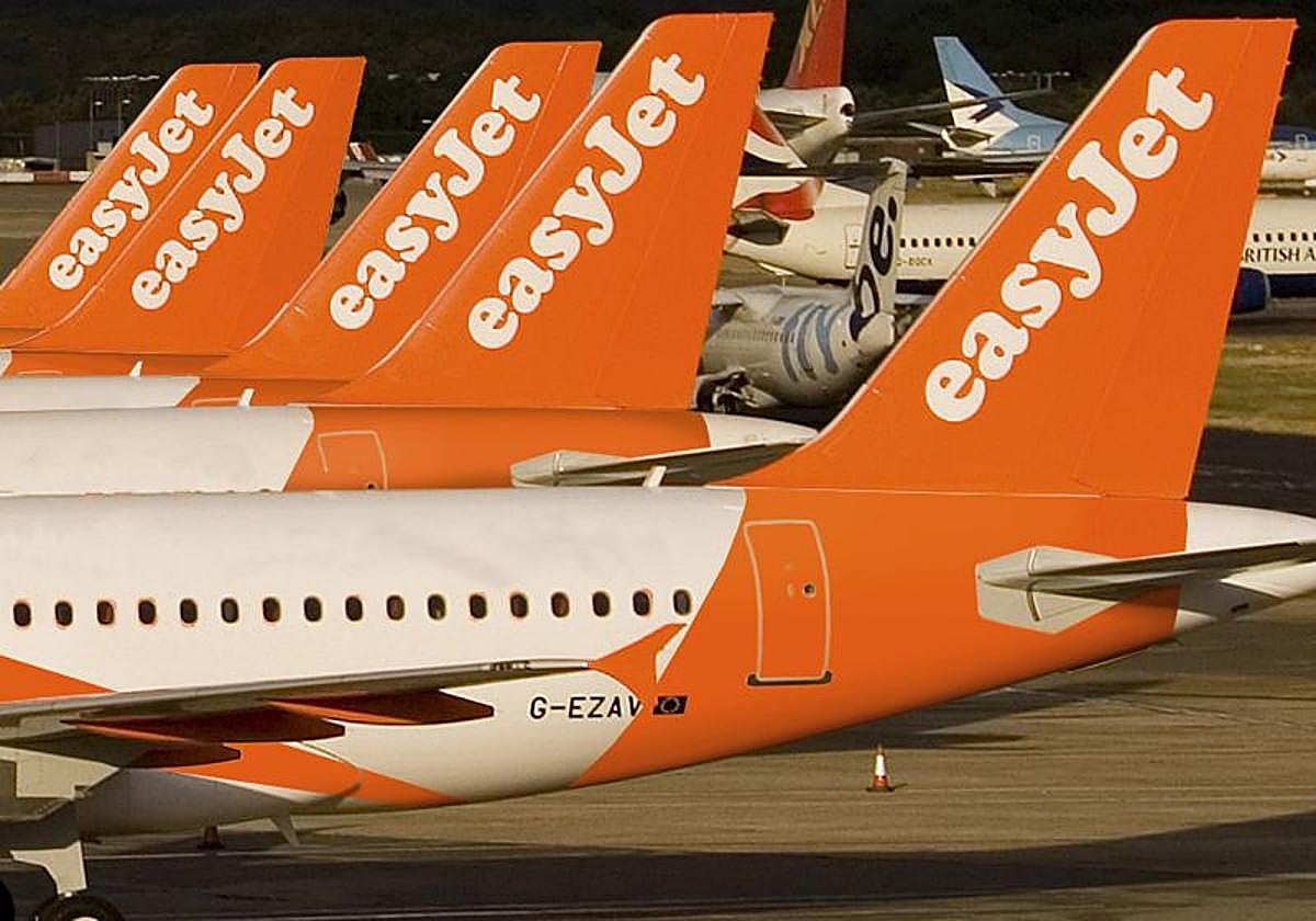 Flota de EasyJet.