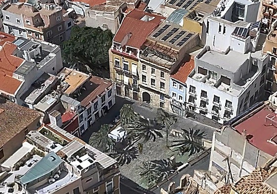 Plaza Quijano de Alicante, epicentro de la nueva ZAS.