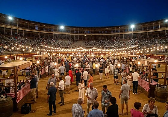 'Vinoteando' en la plaza de toros de Alicante.
