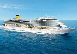El 'Costa Pacífica' contará en 2026 con una nueva ruta por el Mediterráneo que saldrá desde Alicante.