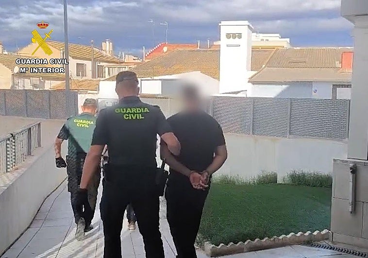 Detención de los presuntos secuestradores de Almoradí.