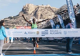 Ganador de la media maratón de Alicante.
