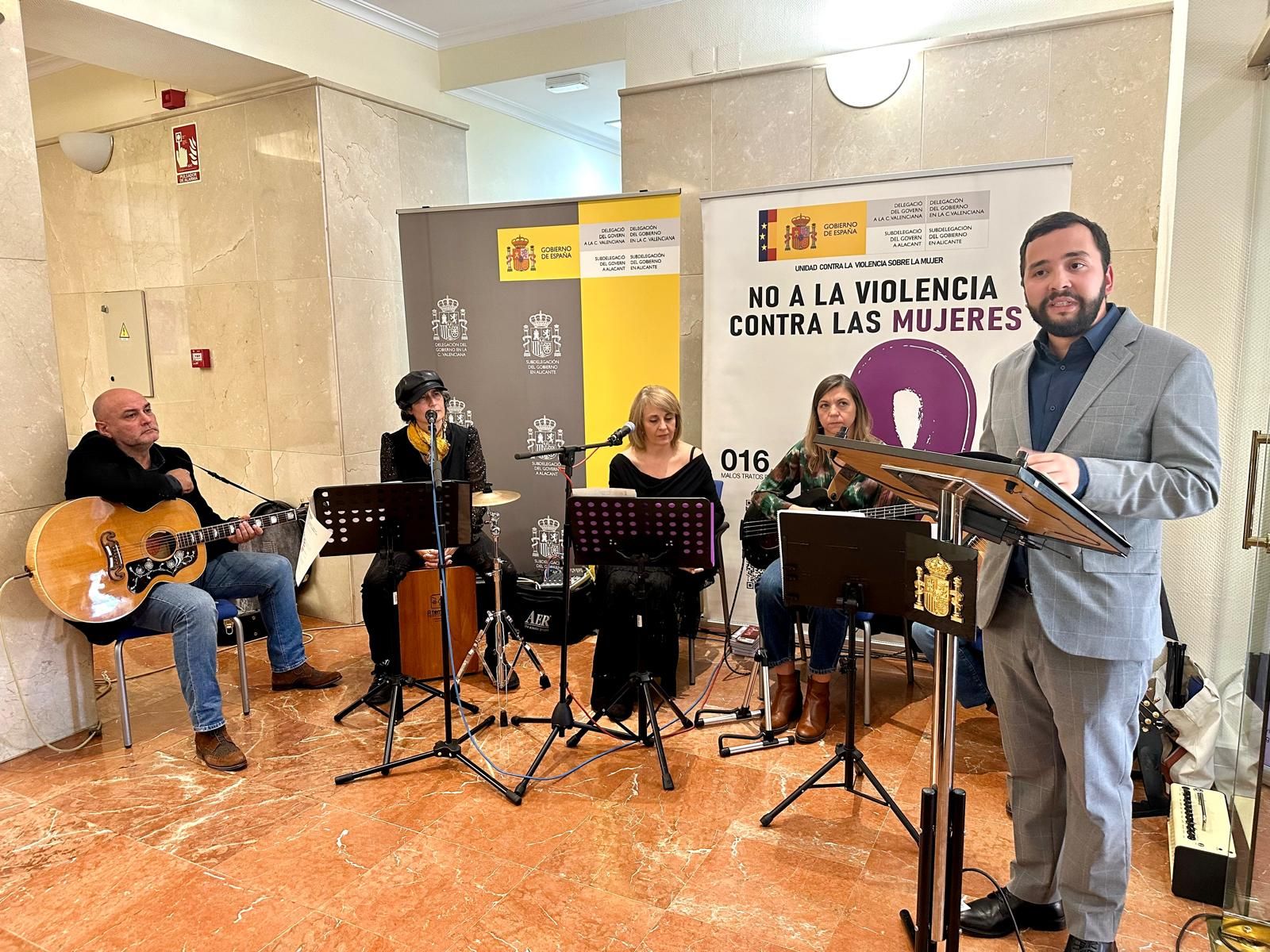 Acto en la Subdelegación del Gobierno en Alicante.