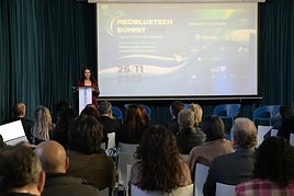 Presentación de la MedBluetech Summit 2025.