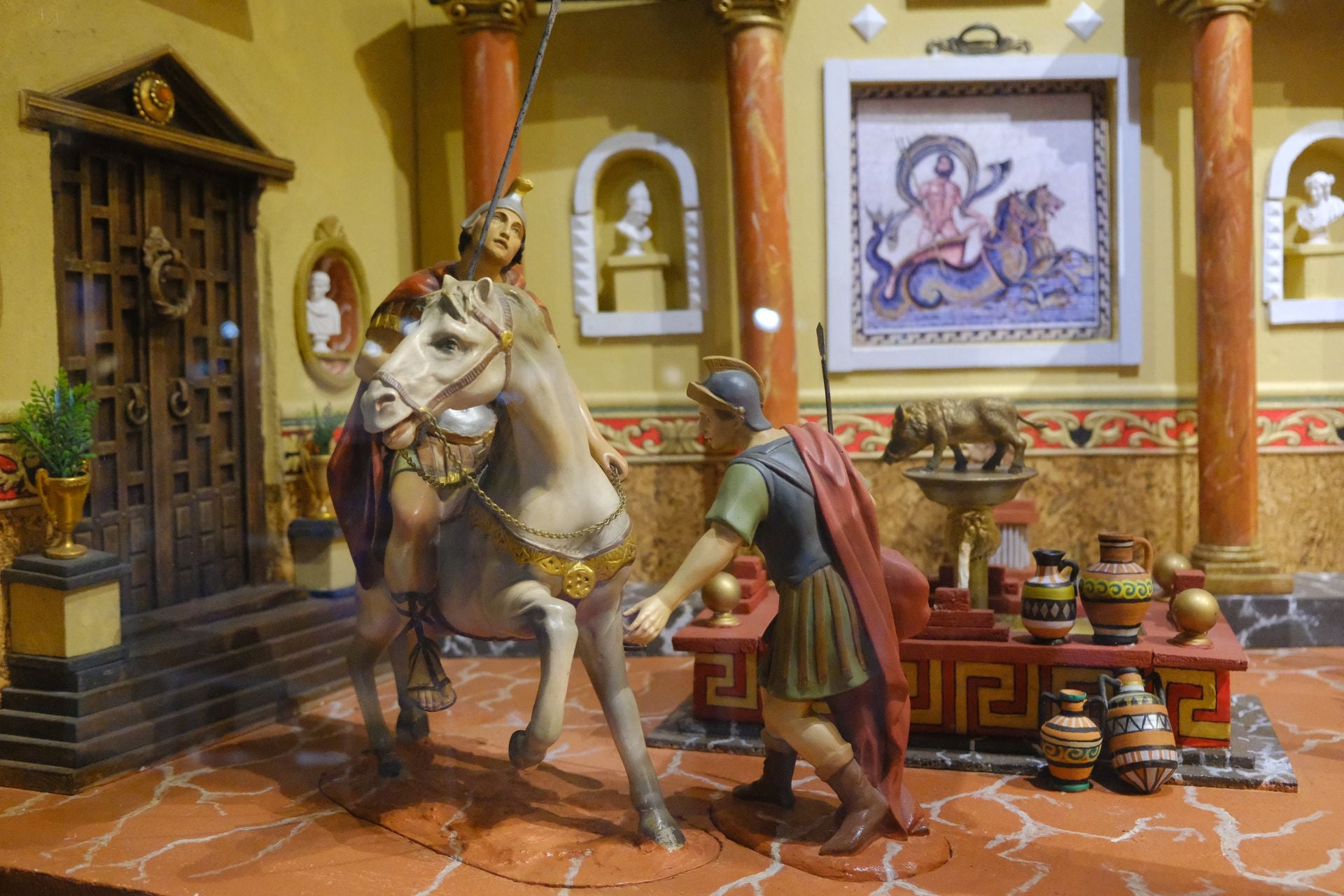 Villancicos, luz y tradición en la inauguración del Belén Social en Alicante