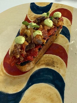 'Las Torres', tapa ganadora de la Ruta de los Taberneros.