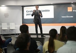 Director general de Aguas de Alicante, Sergio Sánchez.