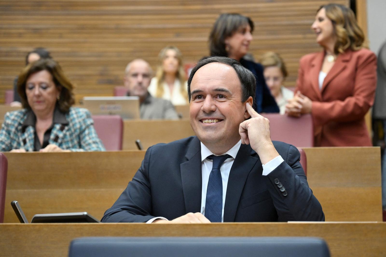Juan Francisco Pérez Llorca, nuevo presidente de la Generalitat Valenciana.
