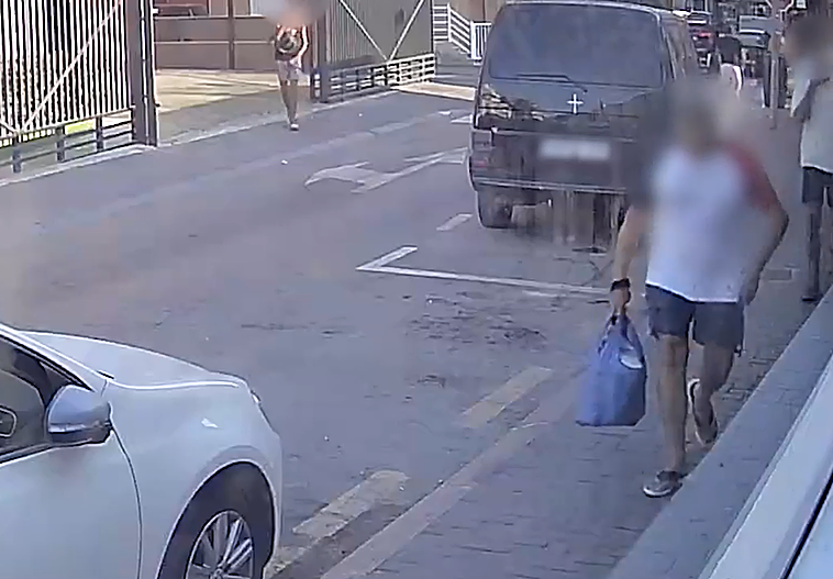 Imágenes del operativo.