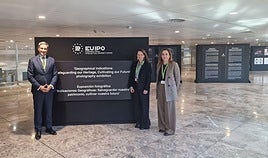 Inauguración de la exposición.