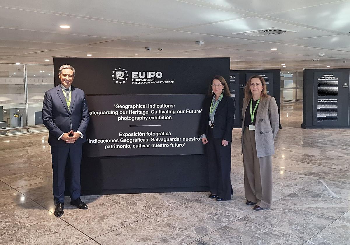 Inauguración de la exposición.