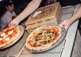 Pizzas de Infraganti.