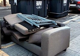 Más de la mitad de los enseres de Benidorm se abandonan en la vía pública sin previo aviso