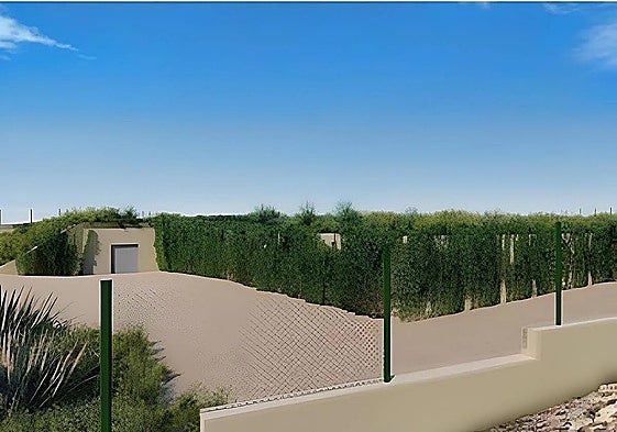 Así será el nuevo depósito para abastecer de agua a la zona de playas de Alicante.