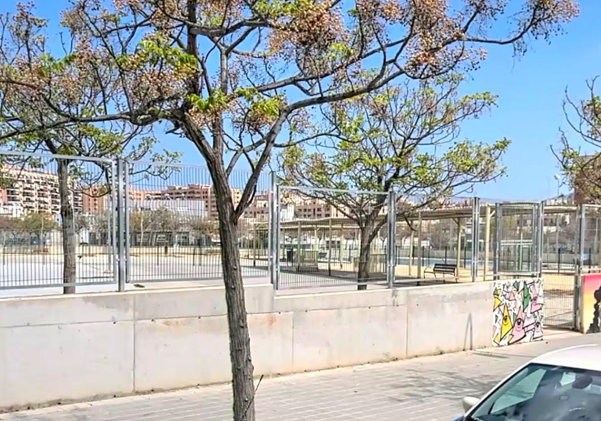 Parque de la calle Juan de Garay, de Alicante.