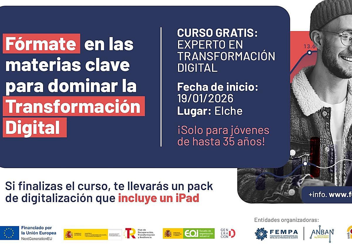 El PCUMH refuerza su compromiso con la formación digital juvenil colaborando por quinto año en el programa 'Agentes del Cambio'.