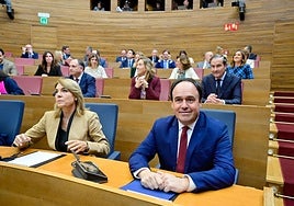 President Juanfran Pérez Llorca.