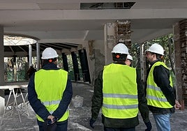 Avance de las obras del nuevo espacio gastronómico y de eventos en pleno corazón del Palmeral de Elche.