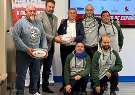 Presentación del II Campeonato de España de Rugby Inclusivo en el Ayuntamiento de Elche.