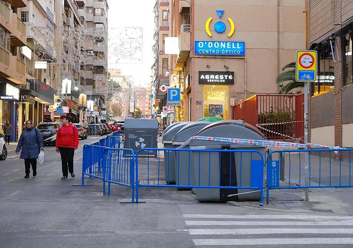 Imagen principal - Edificio afectado. 