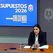 La concejala de Hacienda, Nayma Beldjilali, presenta los Presupuestos 2026.