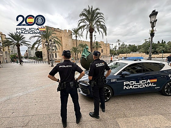 Imagen de archivo de la Policía Nacional de Elche.